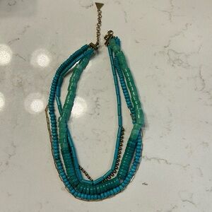 Anthropologie beaded necklace, 18”